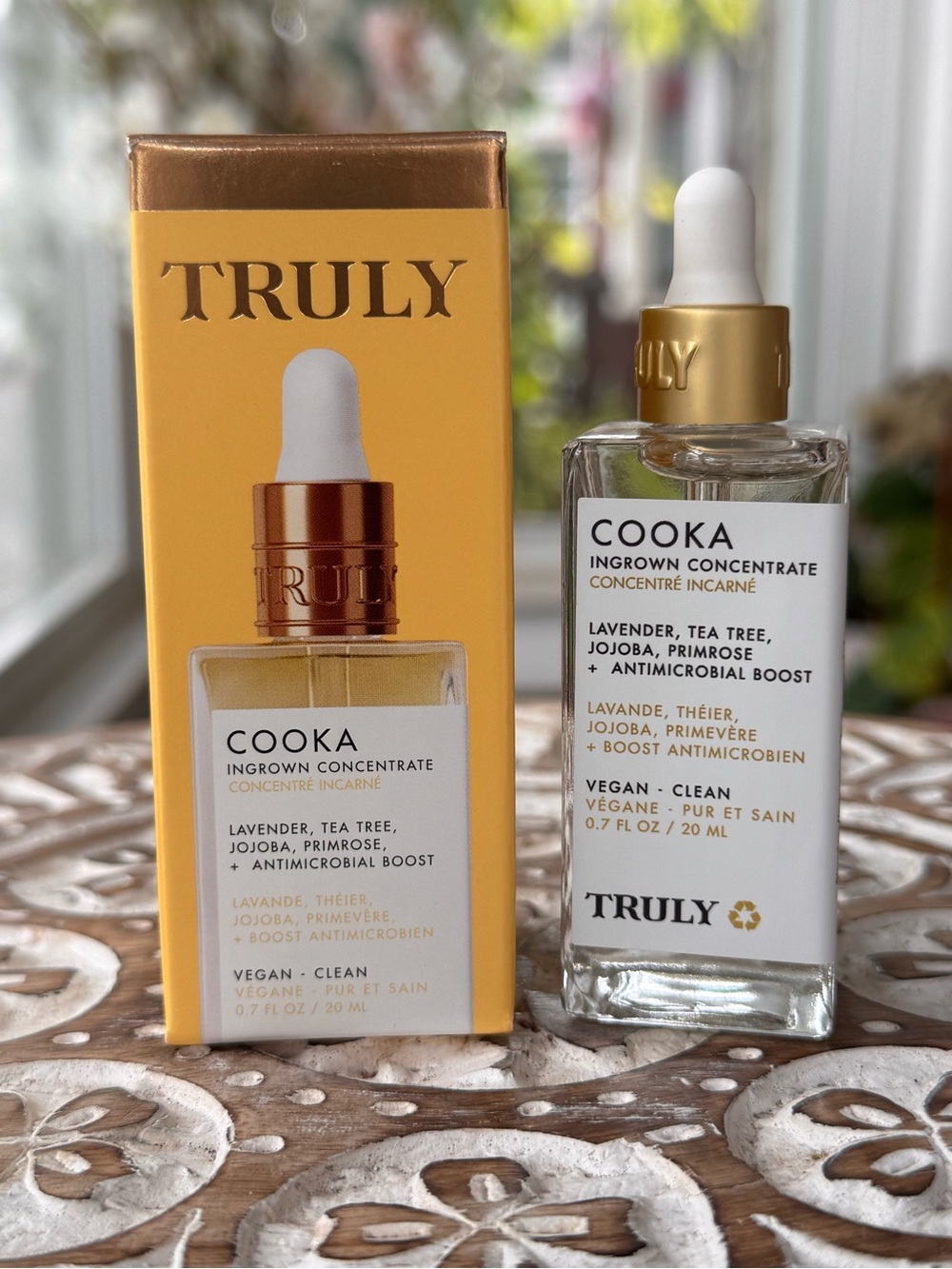 Truly Cooka Ingrown Concentrate 0.7 oz Lavender Tea Tree Jojoba New in Box